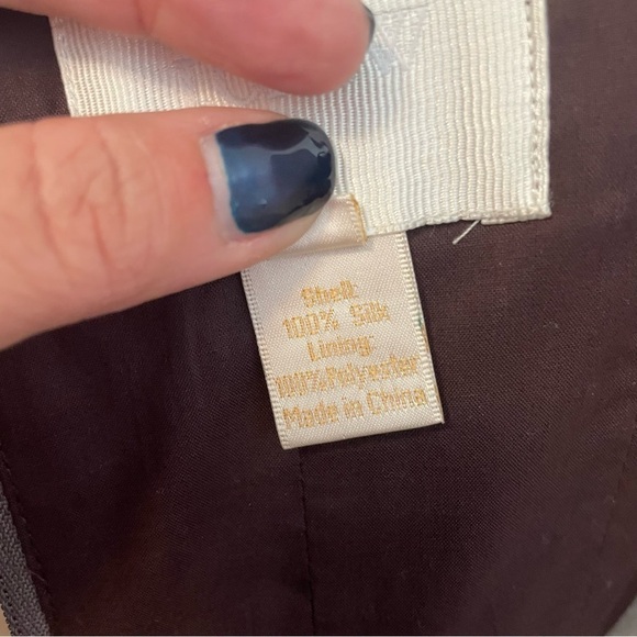 J Crew Chiffon Dramatic Tie Back Silk Blend Gown Dress Size 6 Prom Bridesmaid - Picture 8 of 9